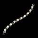 Cinderella Pearl and Diamante Bracelet - Olivier Laudus Wedding Jewellery