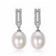Clara 925 ssilver Freshwater Pearl Earrings - Olivier Laudus Wedding Jewellery