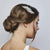 Daisy Crystal Silver Wedding Hair Comb - Best Seller!
