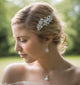 Daisy Crystal Silver Wedding Hair Comb - Best Seller! - Olivier Laudus Wedding Jewellery