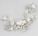 Divine Floral Pearl Hair Comb - Olivier Laudus Wedding Jewellery