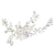 Divine Floral Pearl Hair Comb - Olivier Laudus Wedding Jewellery