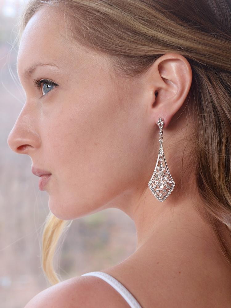 Freshwater Pearl Art Deco Earrings, Bridal Earrings, Wedding Earrings, Pearl  Bridal Jewelry Wedding Jewelry Bridesmaid Earrings UK - Etsy UK | Pearl  bridal jewelry, Wedding bridesmaid jewelry, Bridal earrings