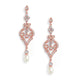 Eleanor Freshwater Pearl Bridal Earrings - Olivier Laudus Wedding Jewellery