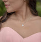 Emily Simulated Diamond Pendant