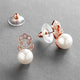 Emma Pearl Stud Earrings - Olivier Laudus Wedding Jewellery