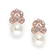 Emma Pearl Stud Earrings - Olivier Laudus Wedding Jewellery