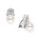 Emma Rose Gold Pearl Stud Earrings - Olivier Laudus Wedding Jewellery