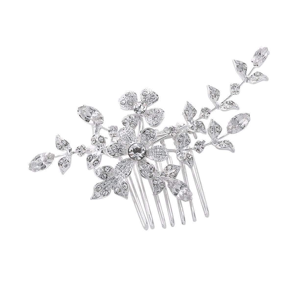 Fleur Mini Crystal Comb