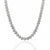 Florence Silver Simulated Diamond Necklace - Olivier Laudus Wedding Jewellery