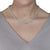 Florence Simulated Diamond Necklace Set - Olivier Laudus Wedding Jewellery