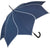 Flower Petal Swirl Umbrella - Navy - Olivier Laudus Wedding Jewellery