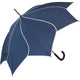 Flower Petal Swirl Umbrella - Navy - Olivier Laudus Wedding Jewellery
