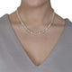 Gabriella Pearl And Diamante Necklace - Olivier Laudus Wedding Jewellery