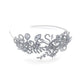 Gatsby Rhodium plated Headband - Olivier Laudus Wedding Jewellery