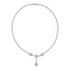 Gigi Cubic Zirconia Necklace - Olivier Laudus Wedding Jewellery
