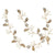 Gold Leaf Crystal Hair Vine - Olivier Laudus Wedding Jewellery