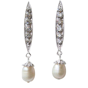 Harriet Drop Earrings - Olivier Laudus Wedding Jewellery