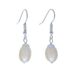 Hepburn Freshwater Pearl Earrings - Olivier Laudus Wedding Jewellery