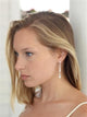 Hester Rose Gold Vintage Bridal Earrings - Olivier Laudus Wedding Jewellery