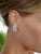 Hollywood Silver plated Earrings studs - Olivier Laudus Wedding Jewellery