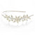 Ivana Swarovski Pearl Side Headband - Olivier Laudus Wedding Jewellery