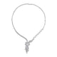 Jeanne Simulated Diamond Necklace - Olivier Laudus Wedding Jewellery