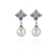 Jodie Pearl Earrings - Olivier Laudus Wedding Jewellery