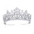 Josephine Luxury Platinum Plated Tiara - Olivier Laudus Wedding Jewellery