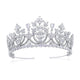 Josephine Luxury Platinum Plated Tiara - Olivier Laudus Wedding Jewellery