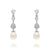Keeley Classic Freshwater Pearl Earrings - Olivier Laudus Wedding Jewellery