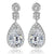 Laura Cubic Zirconia Earrings - Olivier Laudus Wedding Jewellery