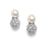 Leena Pearl Wedding Earrings - Olivier Laudus Wedding Jewellery