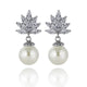 Liliana Pearl Wedding Earrings - Olivier Laudus Wedding Jewellery
