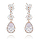 Lily Cubic zirconia earrings - Olivier Laudus Wedding Jewellery