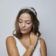 Liv Pearl and Diamante Tiara - Olivier Laudus Wedding Jewellery