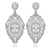 Lucy Vintage Style Chandelier Earrings - Olivier Laudus Wedding Jewellery