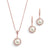 Luna Freshwater Pearl Pendant Set - Olivier Laudus Wedding Jewellery