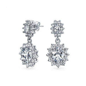 Magda Simulated Diamond Earrings