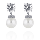 Maisey Pearl Wedding Earrings