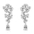 Manhattan Simulated Diamond Earrings - Olivier Laudus Wedding Jewellery