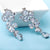 Manhattan Simulated Diamond Earrings - Olivier Laudus Wedding Jewellery