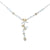 Monaco Freshwater Pearl and Crystal Necklace - Olivier Laudus Wedding Jewellery