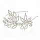 Monroe Swarovski Crystal Side headband - Olivier Laudus Wedding Jewellery