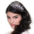 Monroe Swarovski Crystal Side headband - Olivier Laudus Wedding Jewellery
