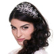 Monroe Swarovski Crystal Side headband - Olivier Laudus Wedding Jewellery