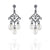 Natalia Mini Chandelier Earrings - Olivier Laudus Wedding Jewellery