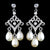 Natalia Mini Chandelier Earrings - Olivier Laudus Wedding Jewellery