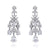 Natalie Cubic Zirconia Chandelier Earrings