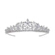 Natalie Simulated Diamond Tiara - Olivier Laudus Wedding Jewellery